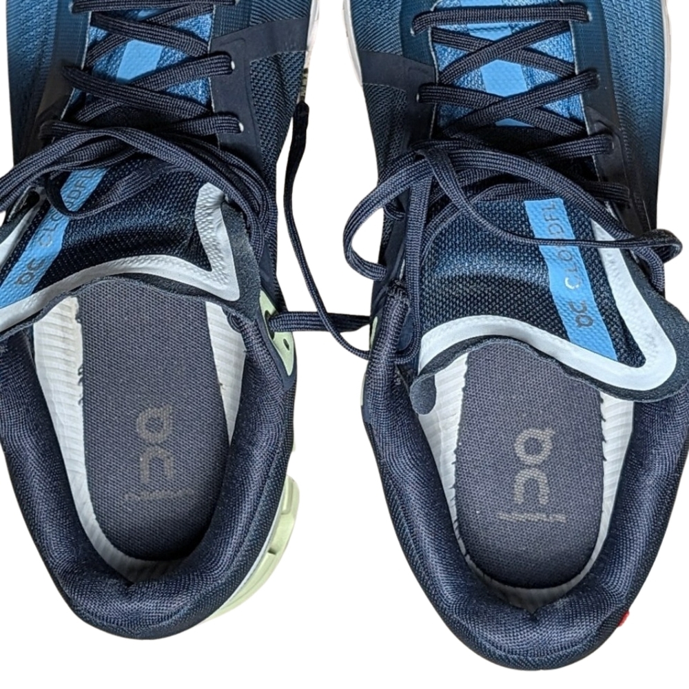 On Cloudflow Men's Running Shoes - Blue/Navy Gradient - Size US 10.5 - Picture 6 of 10